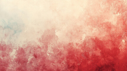 Soft red and beige gradient in vintage style with faded texture, adding depth, creating a minimalist design with a bright tone and blurred empty space on the side for caption or text placement

