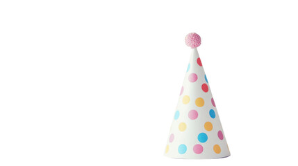 Party hat on transparent background