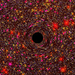 Retouched image. Elements of This Image Furnished by NASA. Artwork The image is symmetrical, with...