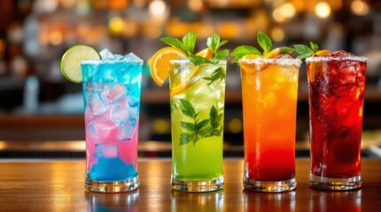 Rainbow Cocktail Extravaganza: Sip the Spectrum