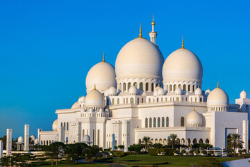 Fototapeta premium Sheikh Zayed Grand Mosque in Abu Dhabi