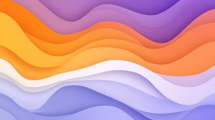Vibrant rainbow gradient featuring orange, yellow, purple, and white hues, perfect for modern designs and marketing materials.
