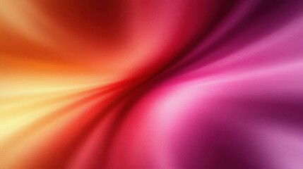 A vibrant swirl of colors transitions from orange to pink, creating a warm and radiant texture. The design embodies elegance and luxury with a glowing effect.