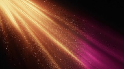 This image features luminous rays of light in warm tones, creating a decorative and elegant atmosphere with a shimmering background.
