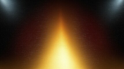 This image showcases an abstract, luminous gradient background transitioning from dark to warm golden hues. Ideal for design purposes.