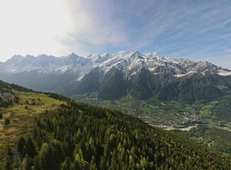 Panoramic du Mont Blanc 
