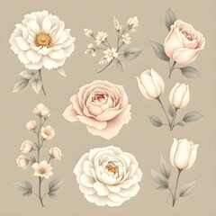 seamless pattern with roses