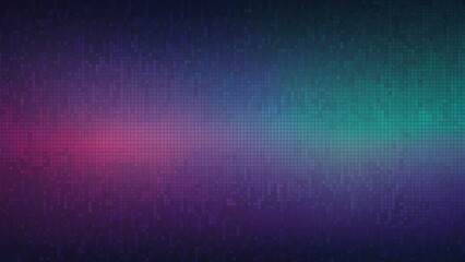 Purple pink and teal blue gradient small pixelated texture background