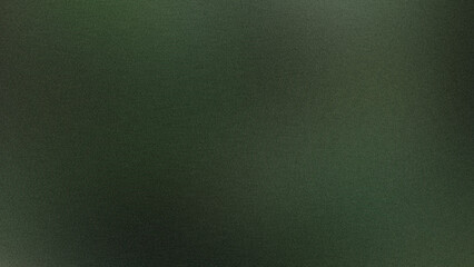 Dark green and black grainy gradient background with grain noise texture