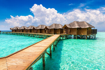 Water Villas (Bungalows) in the Maldives