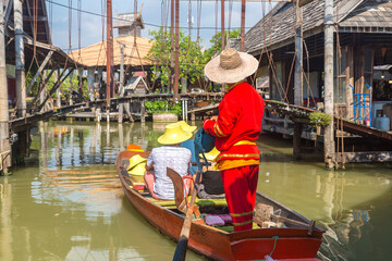 Obraz premium Floating Market in Pattaya