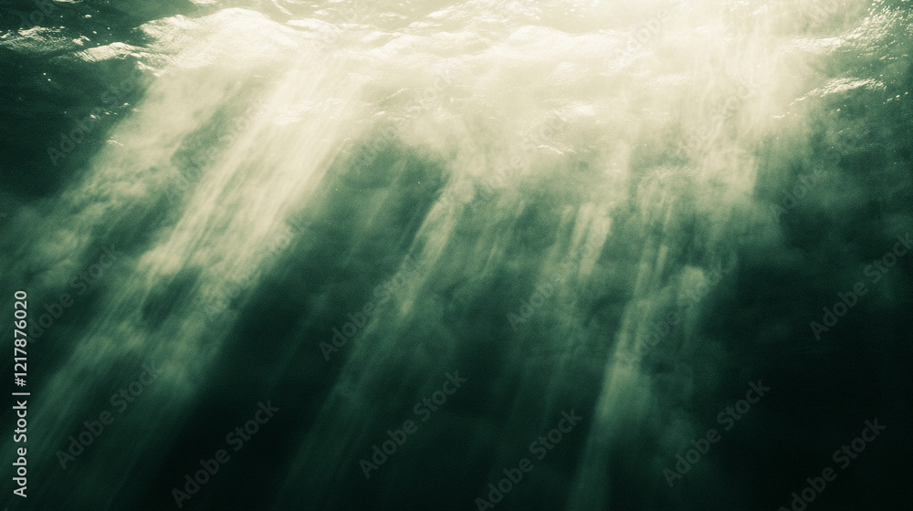 Poster abstract light rays effect background in minimalistic bright tone creating a modern blurred aestheti