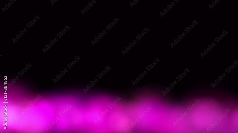 Poster pink dense smoke is slowly rising from the bottom of the frame, creating a gradient effect against a
