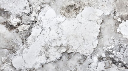 Obraz premium Abstract White Grey Cracked Surface Texture