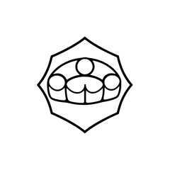 Empowering Teamwork: A Symbolic Group Collaboration Image