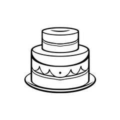 Delicious Two-Layered Cake: A Sweet Treat for Any Occasion. Perfect for birthdays, weddings, or any celebration, this cake is a delightful dessert.