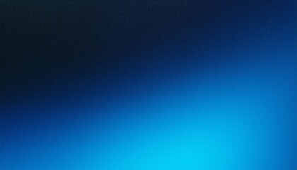Obraz premium blue navy black grainy color gradient background vibrant poster noise texture banner cover header backdrop design