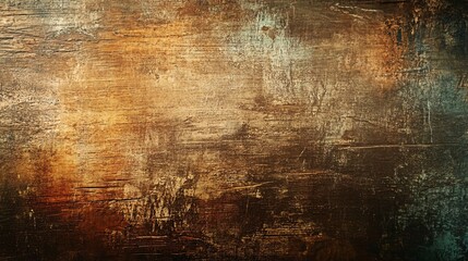 Obraz premium Dark brown and orange textured background creating dramatic atmosphere