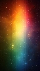 Mesmerizing cosmic landscape with vibrant glowing celestial formations swirling galaxies and a spectrum of colorful nebulae against a backdrop of shining stars and cosmic dust  A dynamic