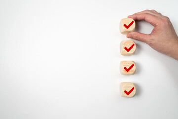 Completion checklist or tasks