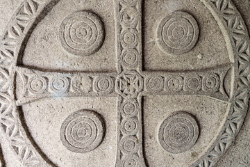 Turkey - Cappadocia - Engraved Cross in Rose Valley