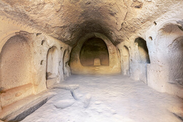 Turkey - Cappadocia - Zelve Valley - Zelve Church 2 (Holy Cross)