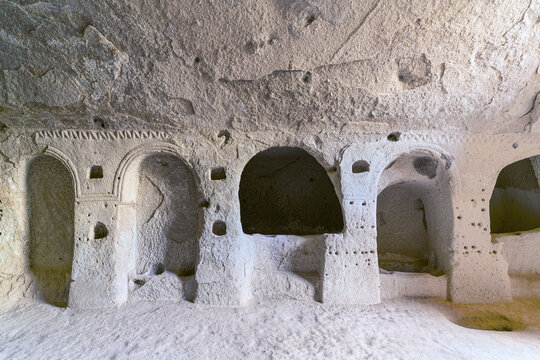Turkey - Cappadocia - Zelve Valley - Zelve Church 2 (Holy Cross)