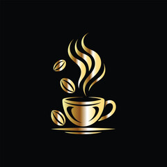 
Coffee cup logo design template. Coffee shop, cafe, restaurant, bar, menu,
 coffee house, cafe, restaurant, bar. Vector illustration.
