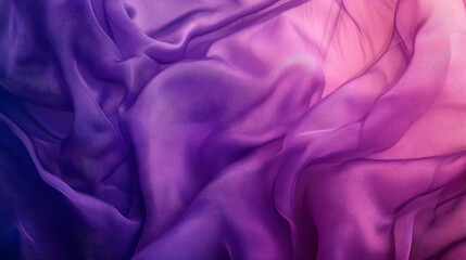 Obraz premium Purple silk fabric texture, gradient background