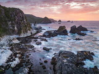 Playa Pumillahue at Chiloe Island, Chile