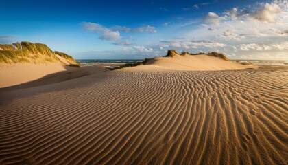 sand dunes in park
