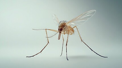 Close-up Macro Photography of a Mosquito