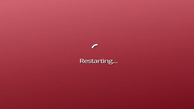 Restarting computer program loop 4K UHD