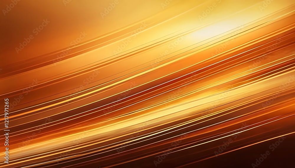 Poster abstract golden diagonal lines background design
