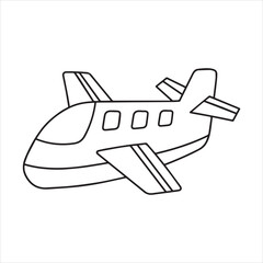 Means of transportation vector art illustration.