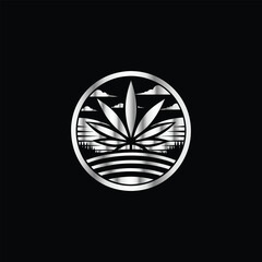 Cannabis Medical Marijuana Leaf and Caduceus logo vector icon template
Cannabis Medical Marijuana Leaf Logo Icon Design. Premium Quality Logo.
