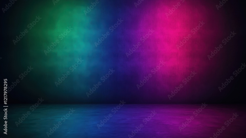 Poster colorful abstract background with gradient lights and textures