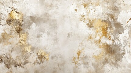 Abstract Gold And Gray Wall Texture Background