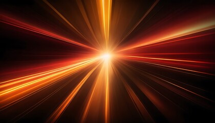 Abstract Radiating Light Speed Lines Design
