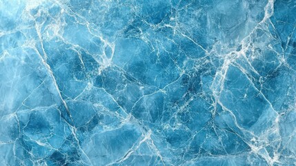 Fototapeta premium Abstract Blue Marble Texture Background Image