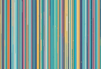 Abstract Vertical Lines Colorful Pattern Design