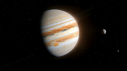Jupiter, moons, space, cosmic background, astronomy