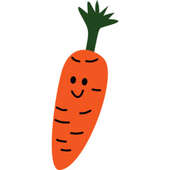 cute illustration fruit flat art style