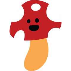 cute illustration fruit flat art style