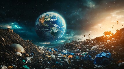 Earth Drowning in Plastic Waste - A Warning Sign