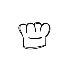 chef hat sketch