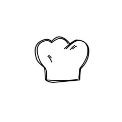 Fototapeta premium chef hat sketch