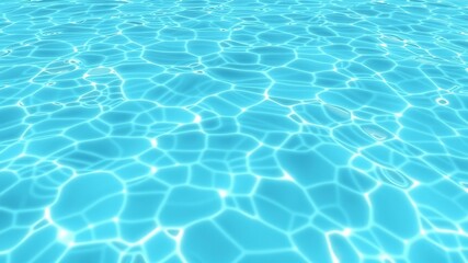 Abstract Glowing Water Ripples - Animated Background Loop