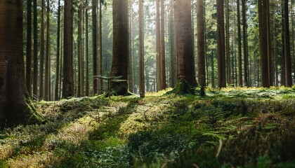 Obraz premium Engage with the soothing sounds of rustling leaves. 