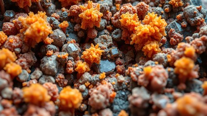 Hydrothermal Vent Minerals: Microscopic Beauty